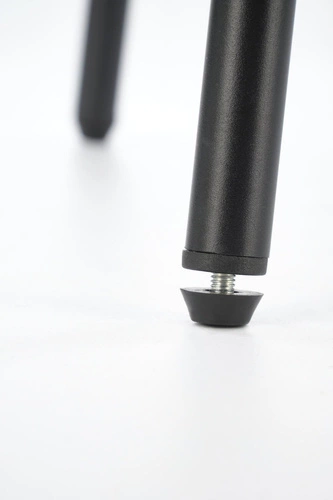 Barová židle Nafan béžová sametová s opěrkou do kuchyně a jídelny moderní Intesi 63 cm