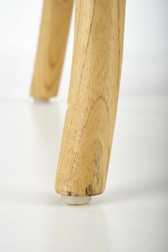 Dřevěná jídelní židle Renne z přírodního ratanu boho rustikální Intesi 89 cm