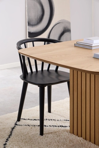 Jídelní stůl Christo 220x105 lakovaný dub moderní skandinávský