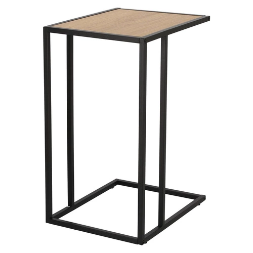 Konferenční stolek Oxford obdélníkový moderní dubový s policí do obýváku Intesi