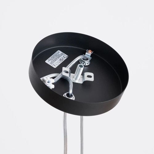 Stropní svítidlo LAGOS 2P černé moderní do obýváku a kuchyně dvoubodové