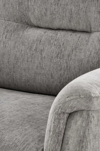 Relaxační křeslo Tiala s podnožkou šedé do obýváku elektricky polohovatelné USB Intesi