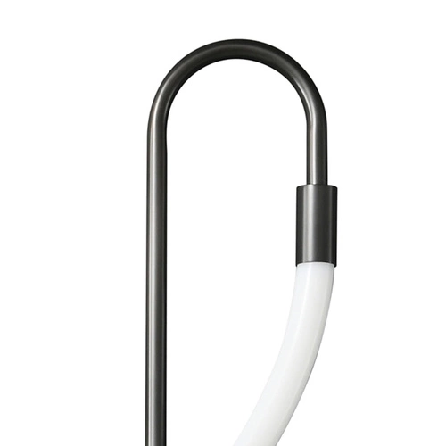 Nástěnné LED svítidlo ESSA černé moderní do obýváku a ložnice 90 cm Step into Design