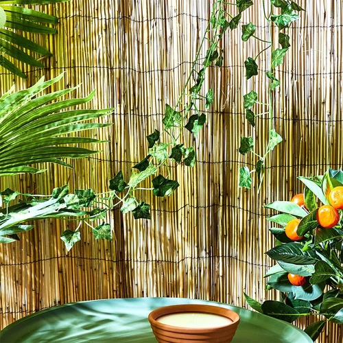 Intesi girlanda umělý břečťan 230 cm moderní zelený závěsný břečťan do obýváku