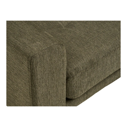 Křeslo Lido sametové olivově zelené moderní odpočinkové do obýváku