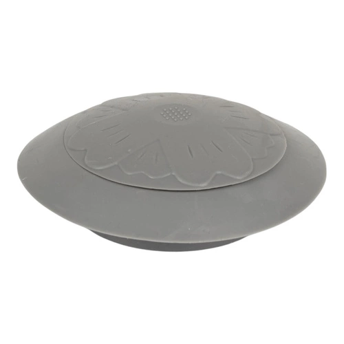 Silikonová zelená zátka do kuchyňského dřezu Intesi kulatá vodotěsná