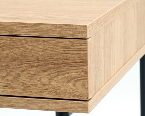 Psací stůl Pensacola loft dub se zásuvkou 120x60 do práce a do kanceláře