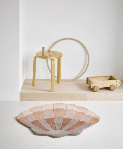 Dětský koberec Decor Kids mušle moderní vlněný měkký 80x90 Carpets&More
