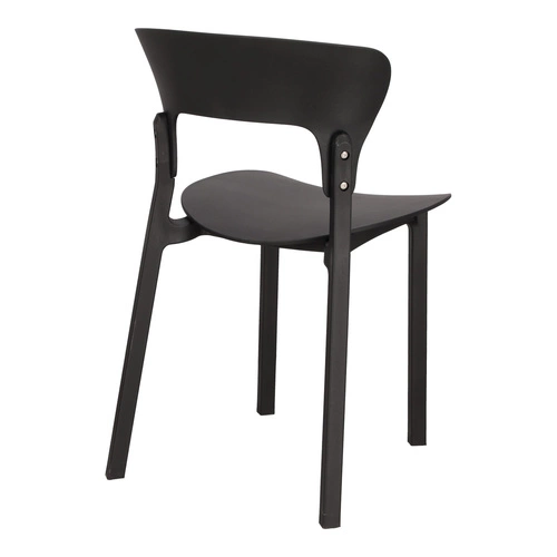 Sada 4 černých židlí Kabru