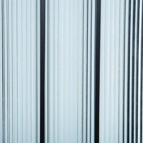 Loftová pokojová paravánová zástěna Atelier, 3dílná skládací, černá s tvrzeným sklem, 170 cm Atmosphera