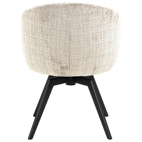 Jídelní čalouněná židle s područkami Darlene Actona béžová na kovových nohách