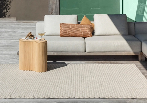 Venkovní koberec Lace White Sand 160x230cm