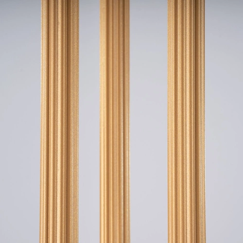 Závěsné svítidlo ARCHE 3P zlaté moderní, nastavitelné do obýváku a jídelny SOLLUX