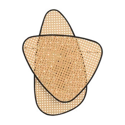 Ratanová nástěnná lampa NATURA DUO 60 cm Step into Design boho do obýváku a ložnice béžová