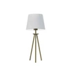 Stolní lampa Bergen šedá/zlatá