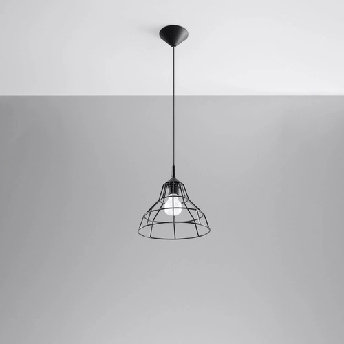 Závěsná lampa ANATA černá