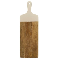Krájecí prkénko Dune Intesi z mangového dřeva 58 cm moderní do kuchyně přírodní