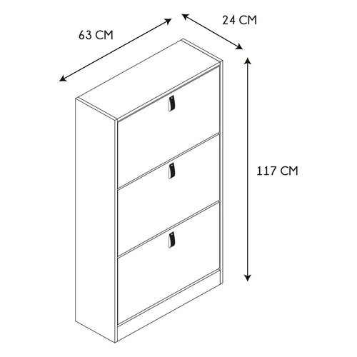 Skříňka na boty Abbott