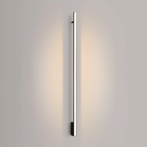 Nástěnné LED svítidlo LAGOM 150 černé moderní hliníkové do obýváku a ložnice Thoro