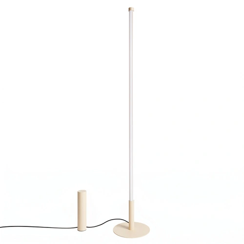 TRANG moderní stojací lampa do obývacího pokoje béžová LED 3000K