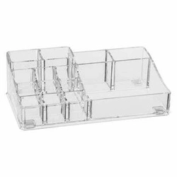 Organizér na make-up Selena 5five simply smart s přihrádkami na toaletní stolek 22,3 cm