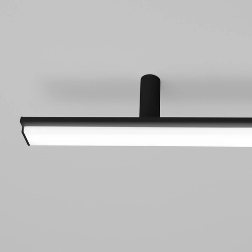 Stropní LED svítidlo LAGOM černé moderní do obýváku a kuchyně 4000K Thoro