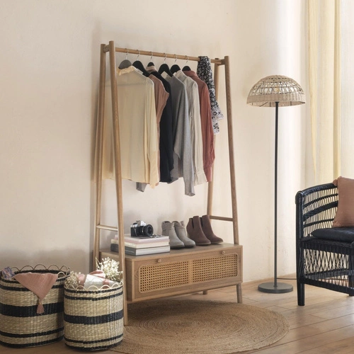 Rory černá podlahová lampa