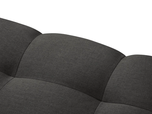 Moderní šedé křeslo Justin do obýváku, čalouněné s područkami, styl glamour