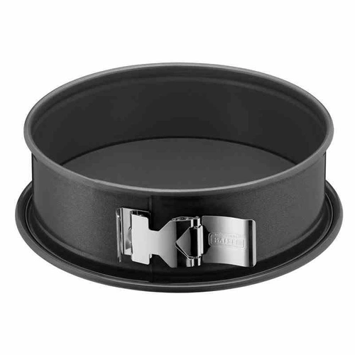 Otevírací dortová forma 24 cm KAISER ocelová s vyjímatelným dnem černá