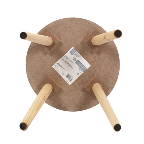 Sada dvou kulatých konferenčních stolků Arty pastelový skandinávský do obýváku Intesi