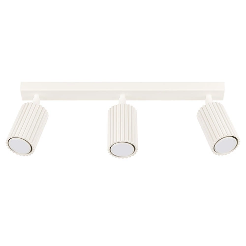 Stropní svítidlo KARBON 3L béžové do obýváku a ložnice minimalistické nastavitelné glamour