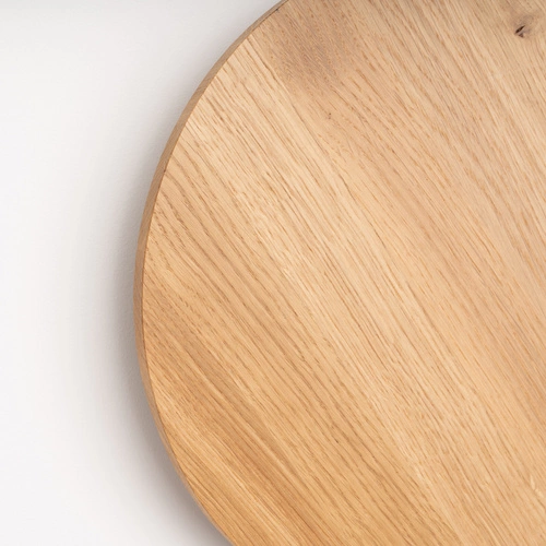 Nástěnné LED svítidlo BORGEN moderní ocelové do obývacího pokoje a ložnice přírodní 30 cm