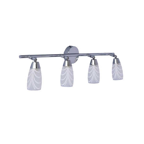 Moderní stropní svítidlo Laufer chrom, nastavitelná, 4 světla do obýváku a kuchyně