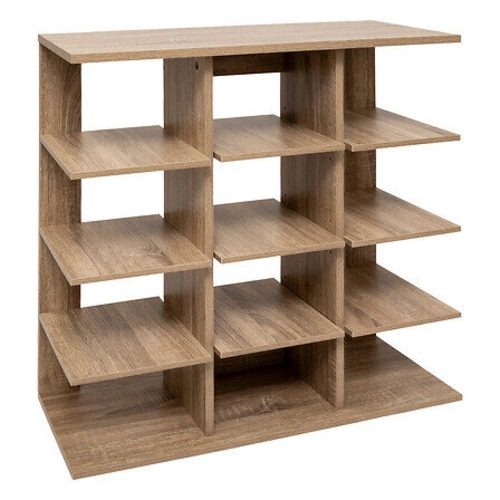 Úzký botník Moduly 5five simply smart, přírodní, skandinávský, na 12 párů do předsíně