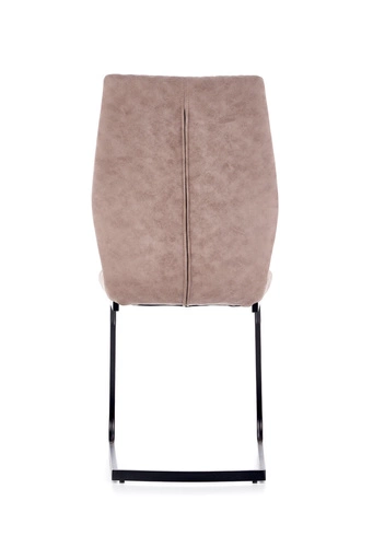 Čalouněná židle Dallas béžová do jídelny a obýváku moderní glamour Intesi