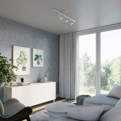 Stropní svítidlo, 3 spoty, 3fázový kolejnicový systém, RING bílý