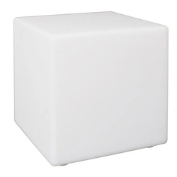 LED stojací lampa Colorfull Cube 25 cm multicolor s dálkovým ovládáním moderní do obýváku Intesi