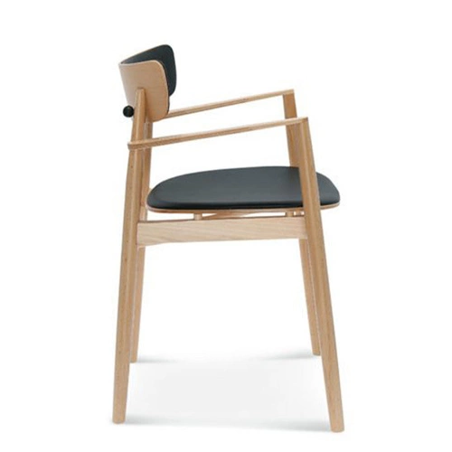 Dřevěná jídelní židle Fameg Nopp s područkami moderní, na míru