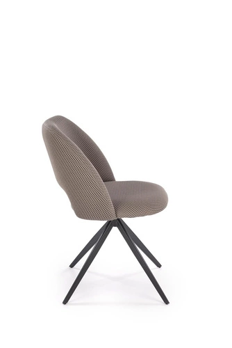 Otočná kancelářská židle Maeba Intesi čalouněná šedá moderní do kanceláře a studentského pokoje