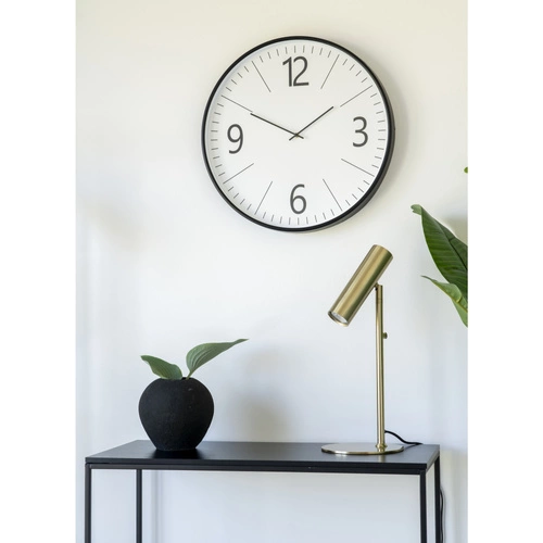 Noční LED lampa Paris zlatá moderní ocelová do ložnice a obýváku 47 cm