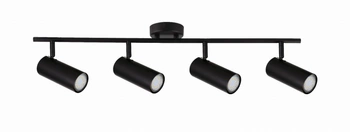 Stropní svítidlo Colly black 4x15W GU10 černé stínítko