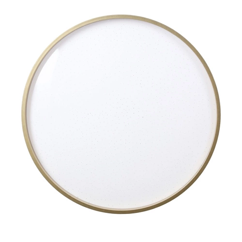 Stropní svítidlo Florida černá zlatá + bílá 18W LED 33 cm bílý difuzor