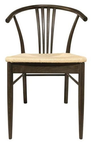 Dřevěná jídelní židle s područkami York Actona v boho stylu, přírodní dub