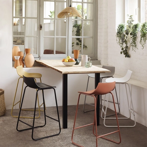 Závěsné svítidlo Myha boho s nastavitelnou výškou do obývacího pokoje a jídelny v přírodní barvě Atmosphera 40 cm