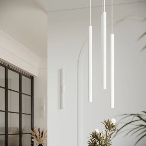 Moderní bílá kovová nástěnná lampa Pastelo 2 SOLLUX LIGHTING do obýváku a ložnice