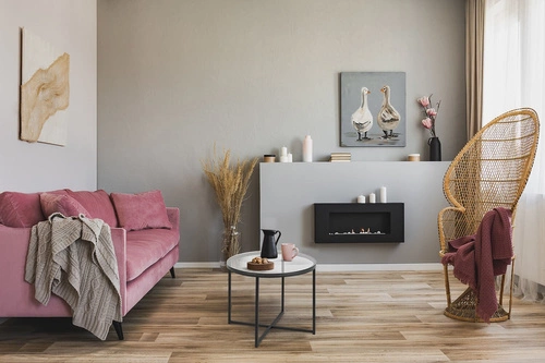 Kulatý konferenční stolek Cross Actona skleněný moderní do obýváku s chromovanou podstavou