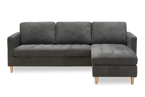 Rohová skříňka Firenze tmavě šedá univerzální