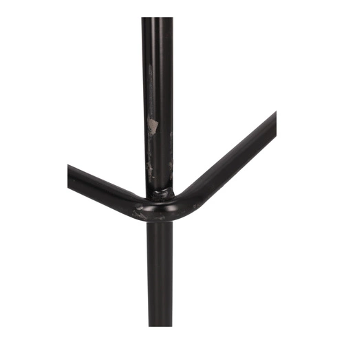 Barová stolička Grego černá 75 cm OUTLET