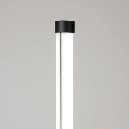 Stojací lampa do obývacího pokoje TRANG černá moderní LED 150 cm