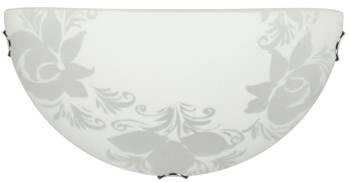 Stropní svítidlo Beris bílé skleněné moderní E27 do obýváku a ložnice 30 cm